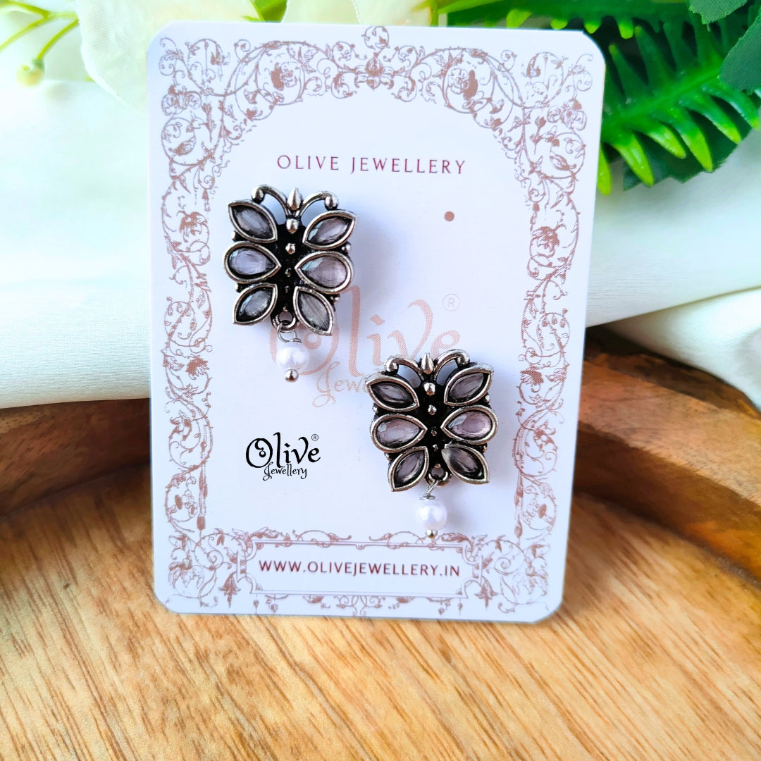 Oxidized Earrings-982