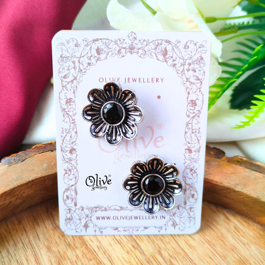 Oxidized Earrings-994