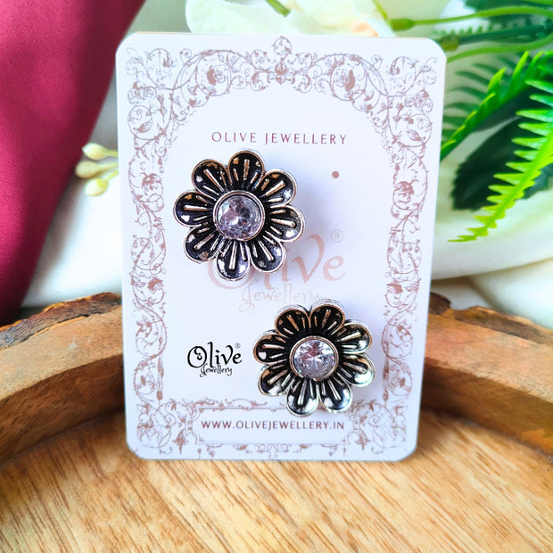 Oxidized Earrings-994