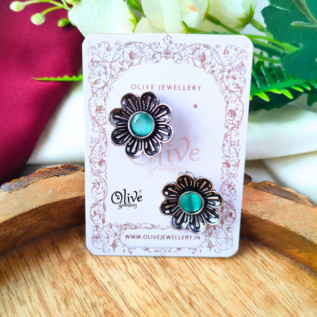Oxidized Earrings-994