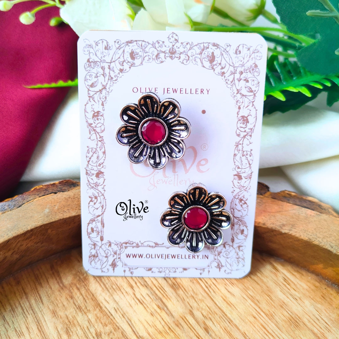 Oxidized Earrings-994