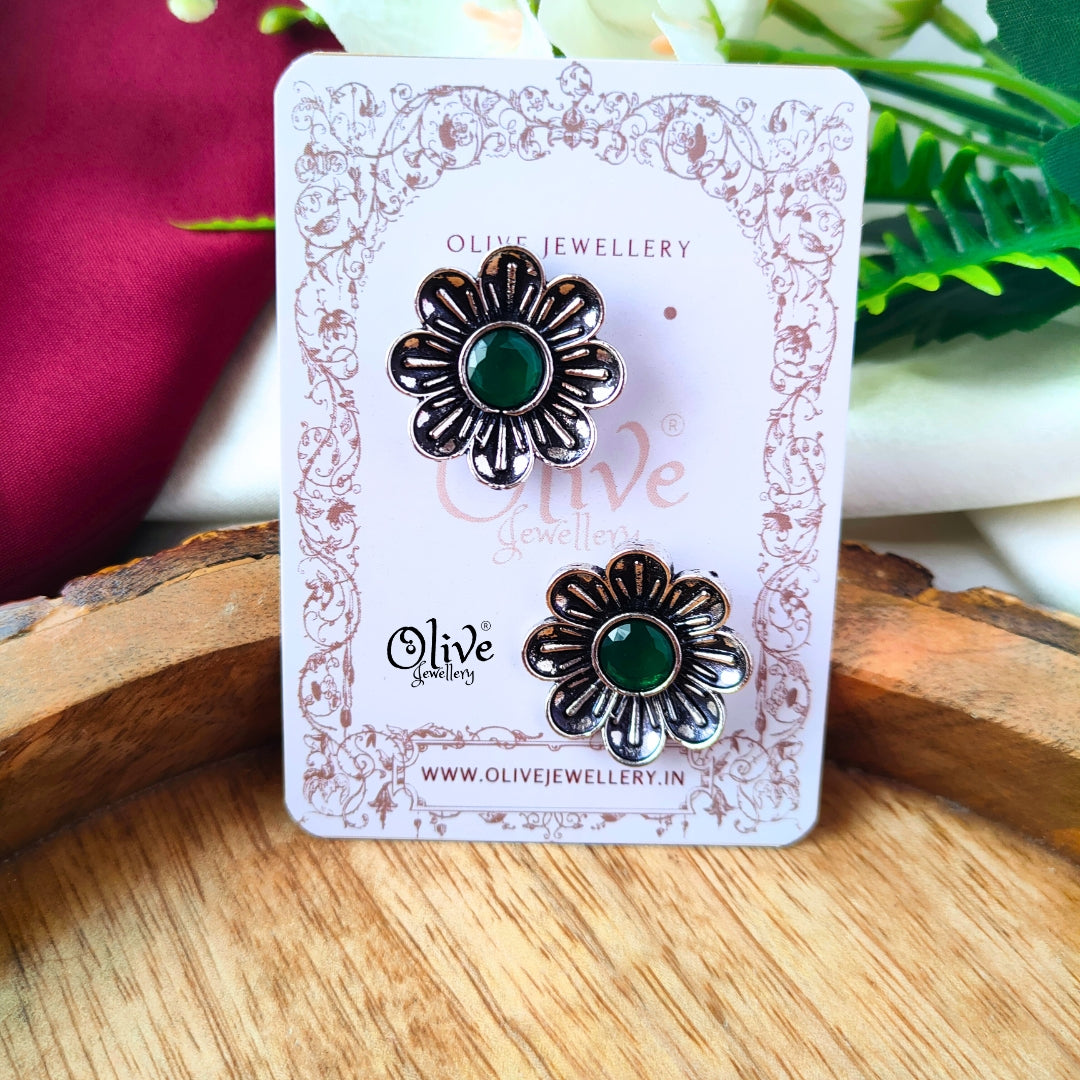 Oxidized Earrings-994