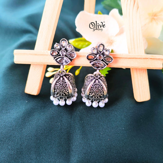 Oxidized Earrings-004