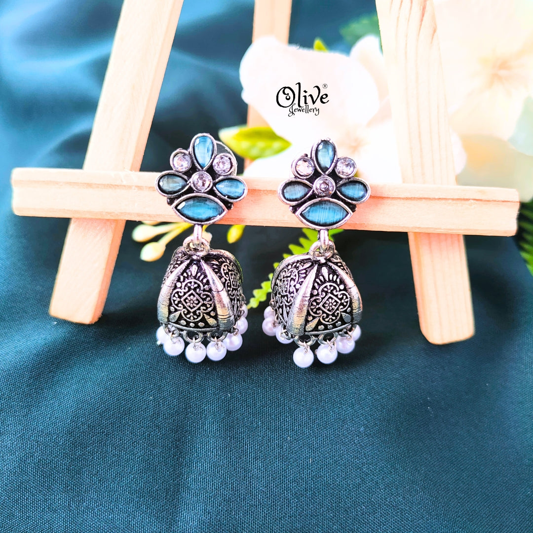 Oxidized Earrings-004