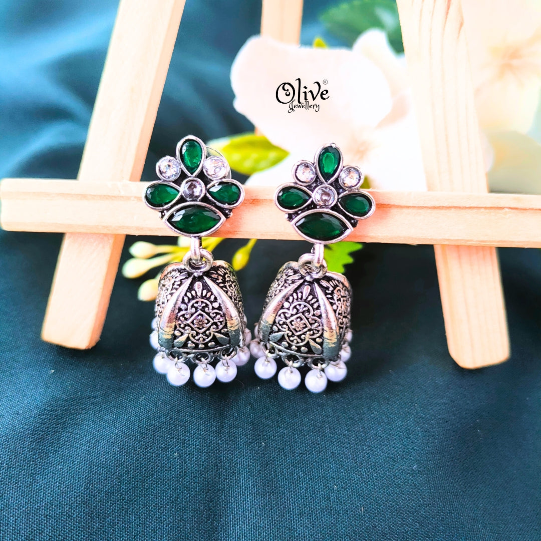 Oxidized Earrings-004