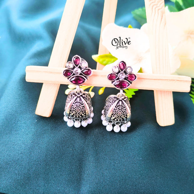 Oxidized Earrings-004