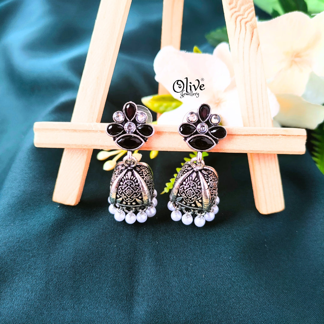 Oxidized Earrings-004