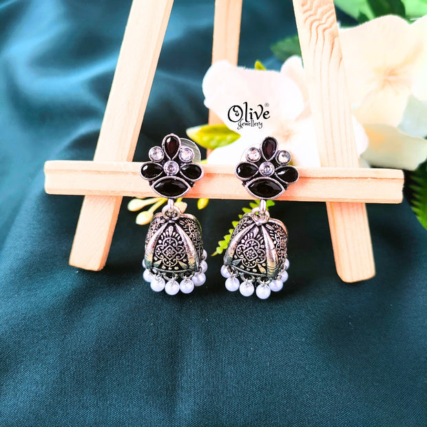 Oxidized Earrings-004