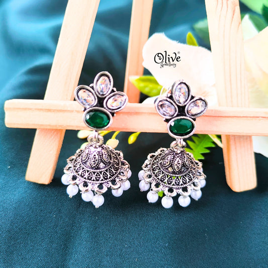 Oxidized Earrings-015