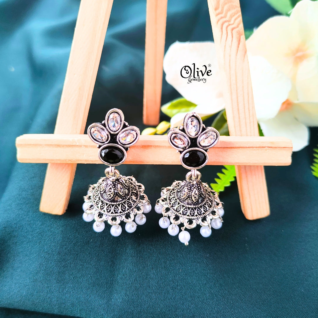 Oxidized Earrings-015