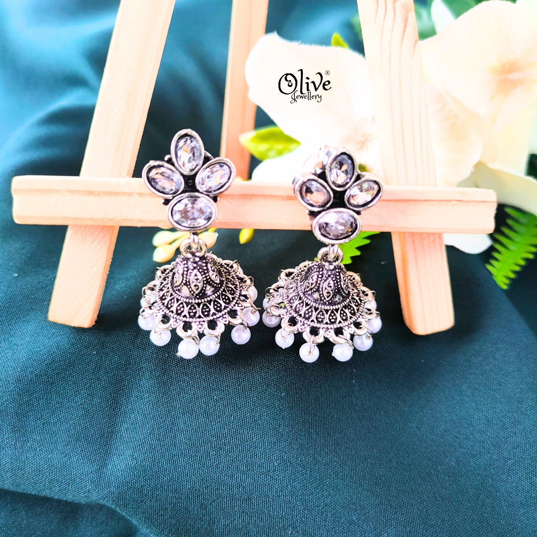 Oxidized Earrings-015