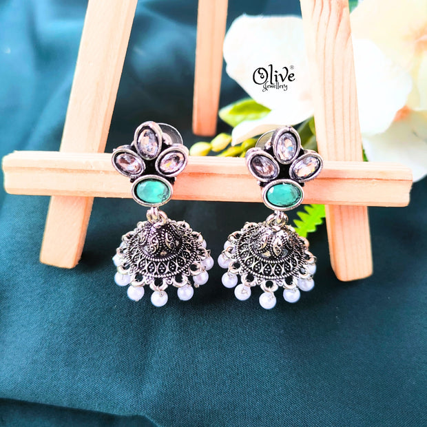 Oxidized Earrings-015