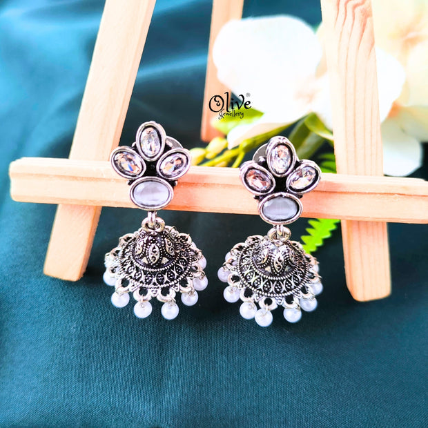 Oxidized Earrings-015