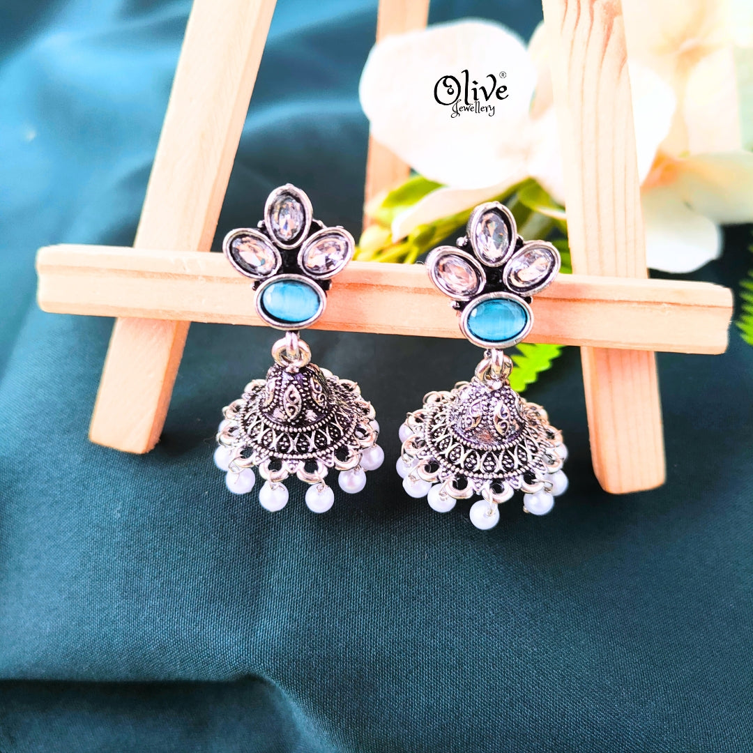 Oxidized Earrings-015