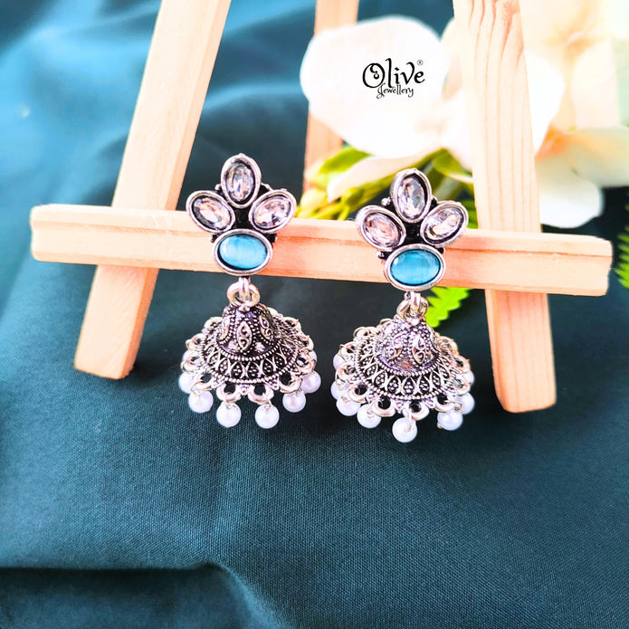 Oxidized Earrings-015