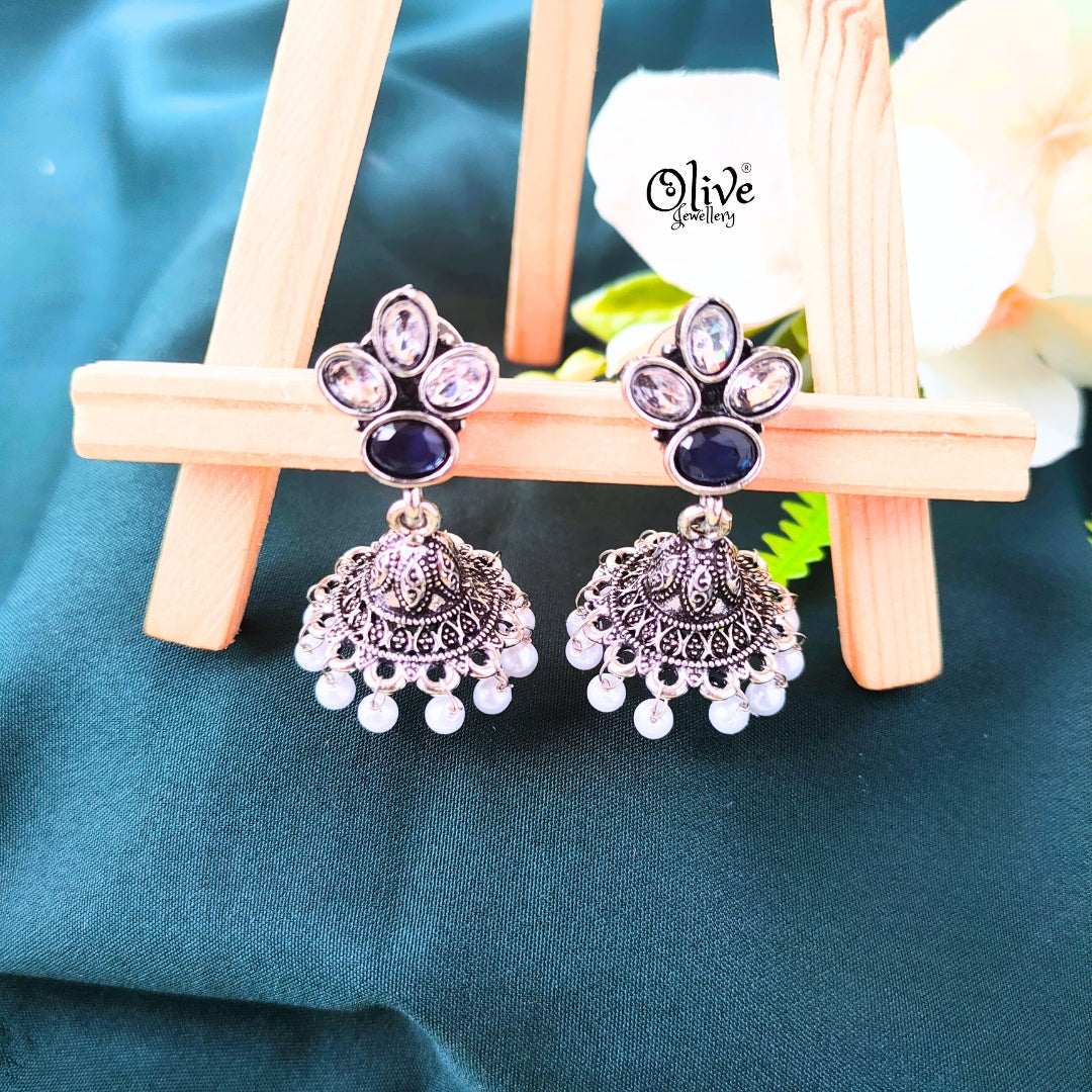 Oxidized Earrings-015