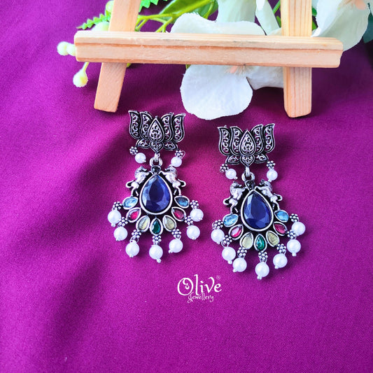 Oxidized Earrings-027