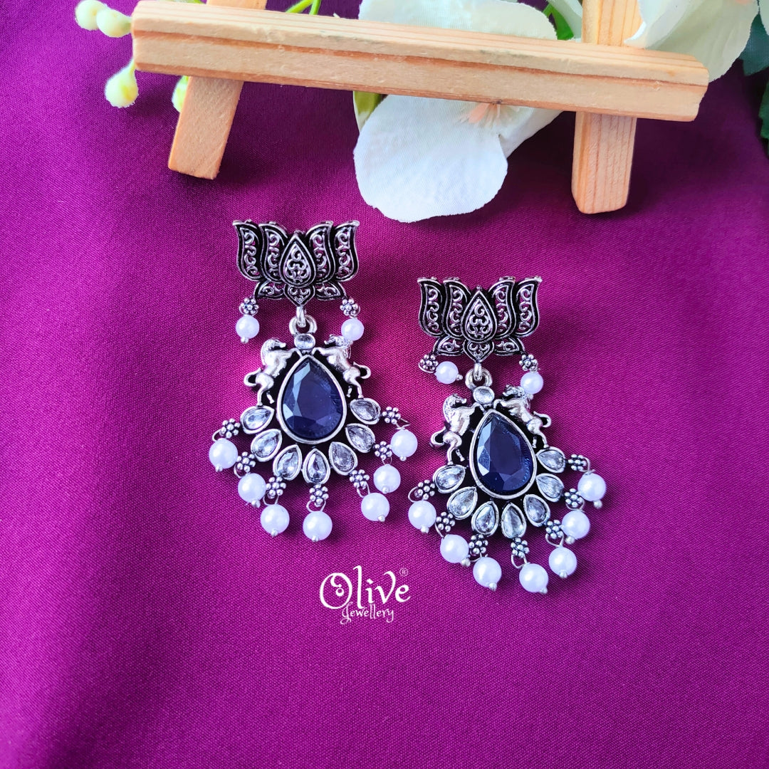 Oxidized Earrings-027