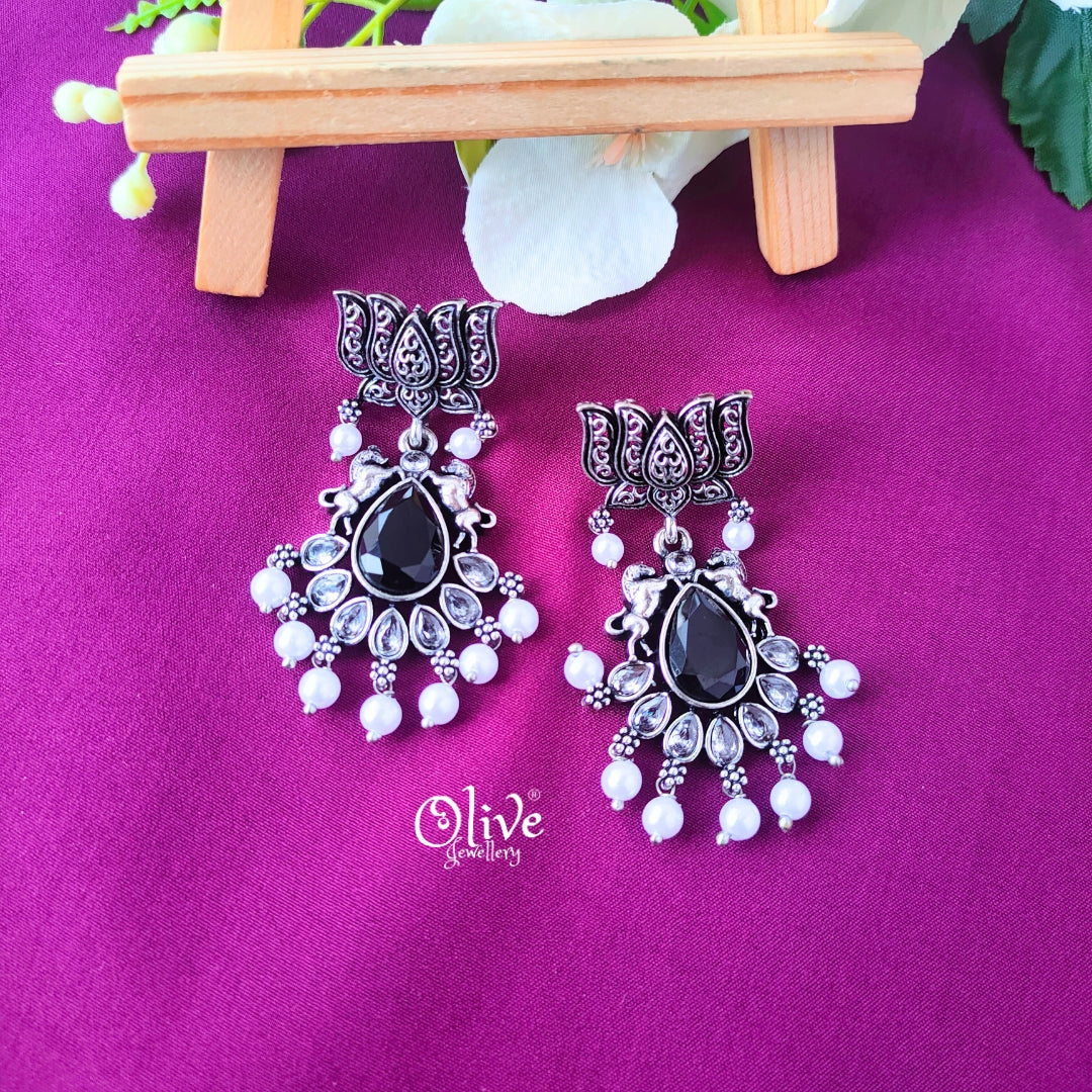Oxidized Earrings-027