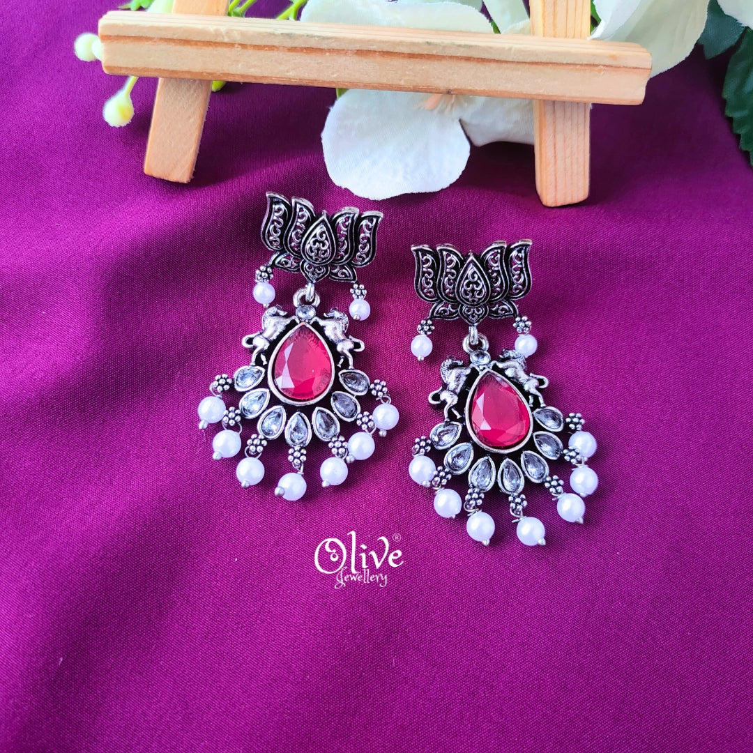 Oxidized Earrings-027