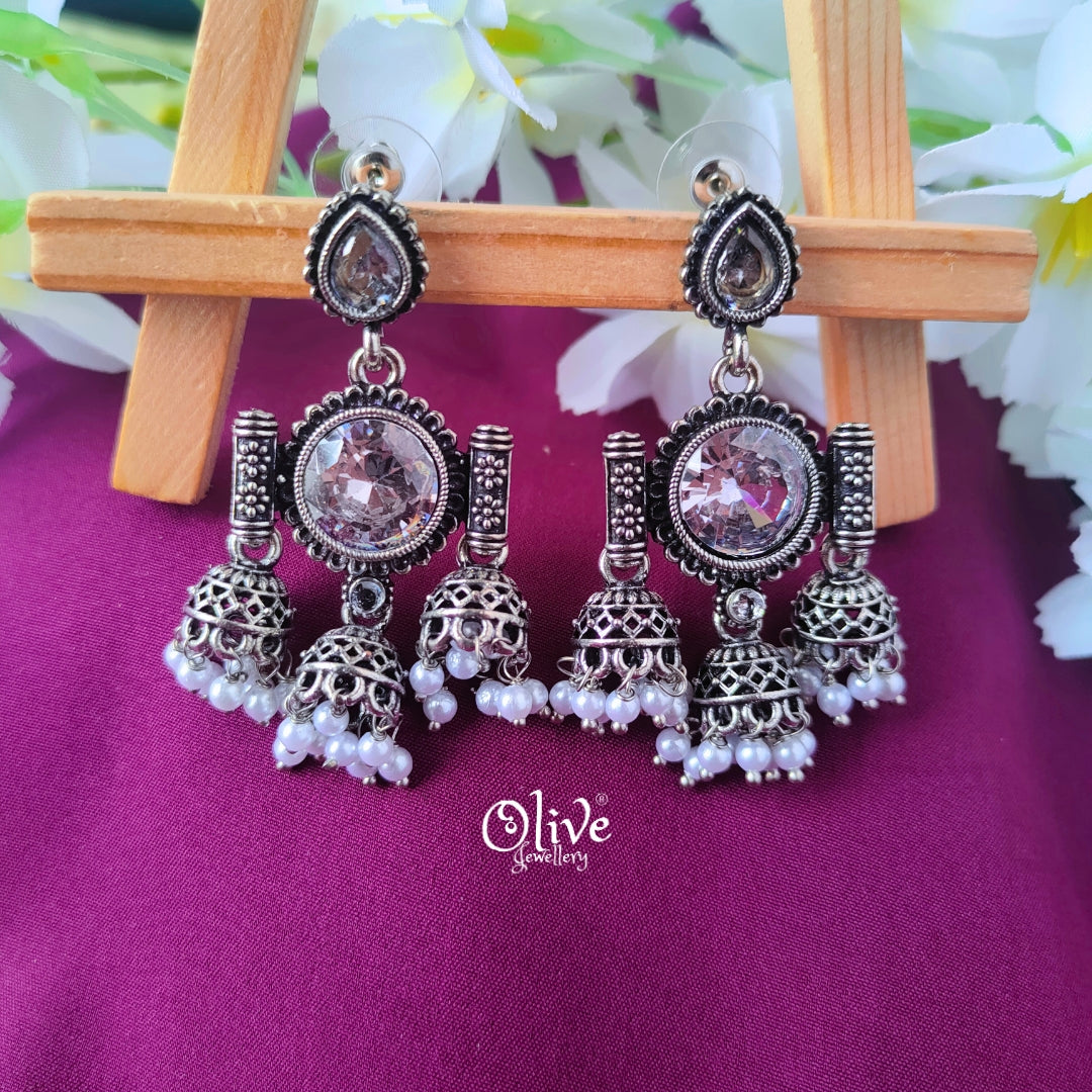 Oxidized Earrings-039