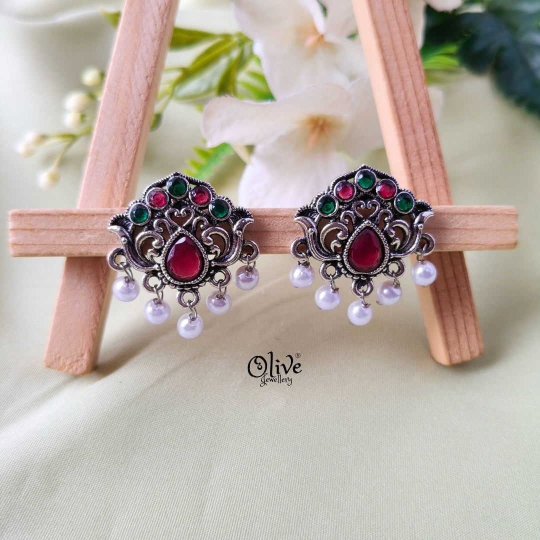 Oxidized Earrings-1045