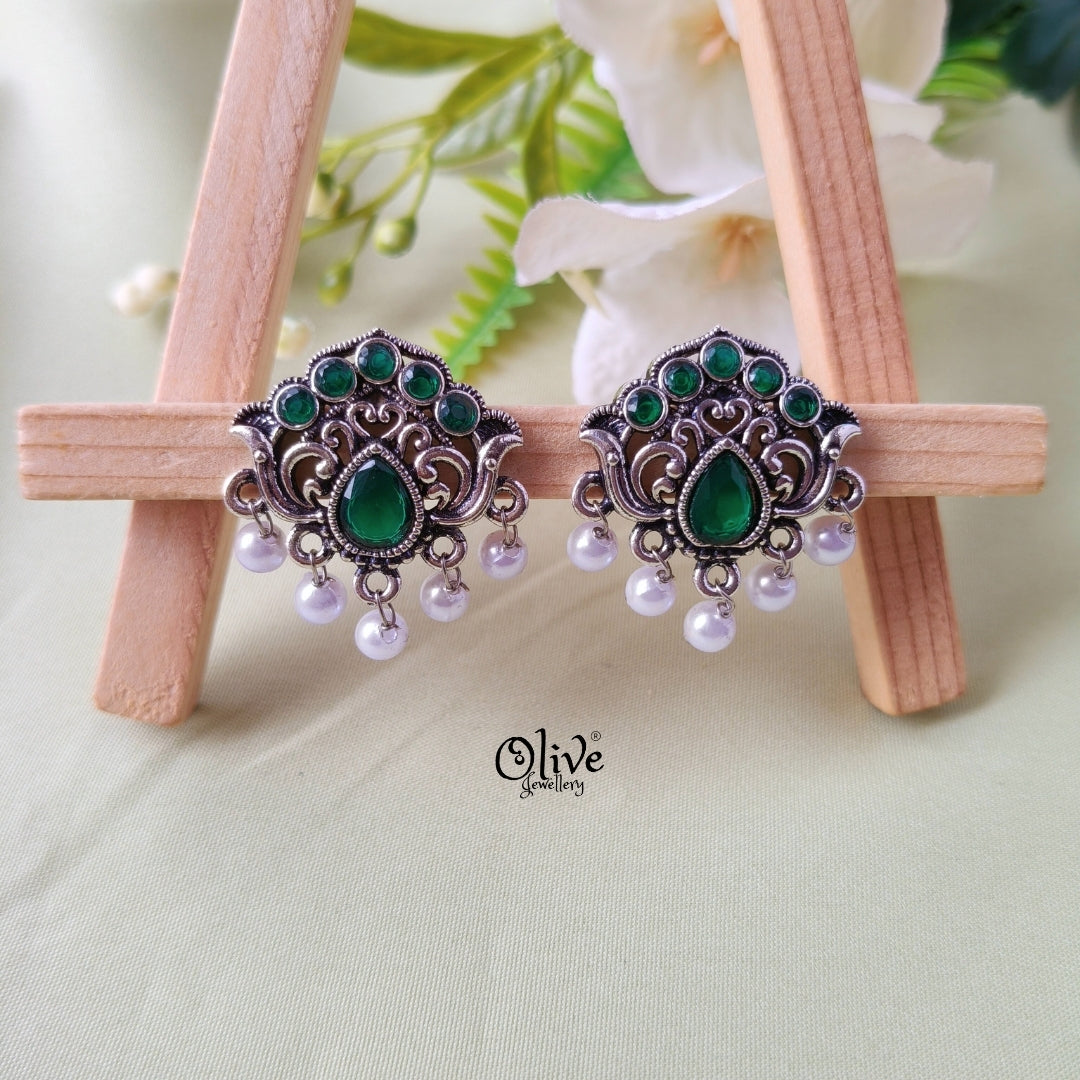 Oxidized Earrings-1045