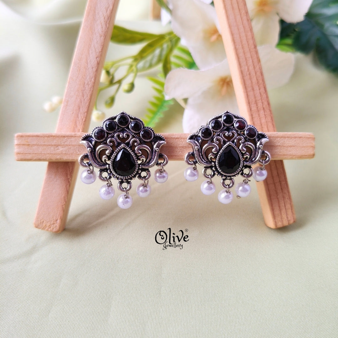 Oxidized Earrings-1045