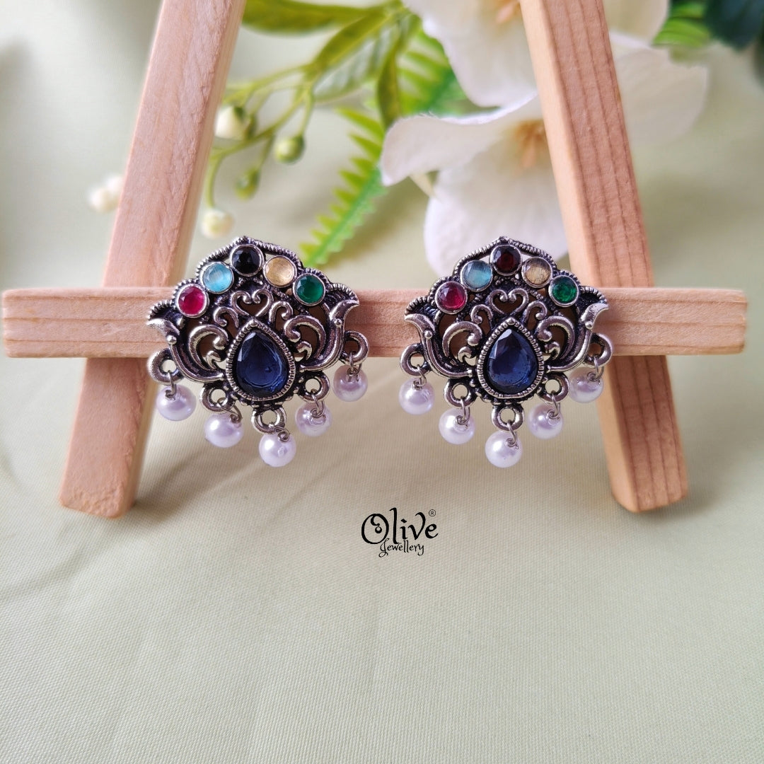 Oxidized Earrings-1045
