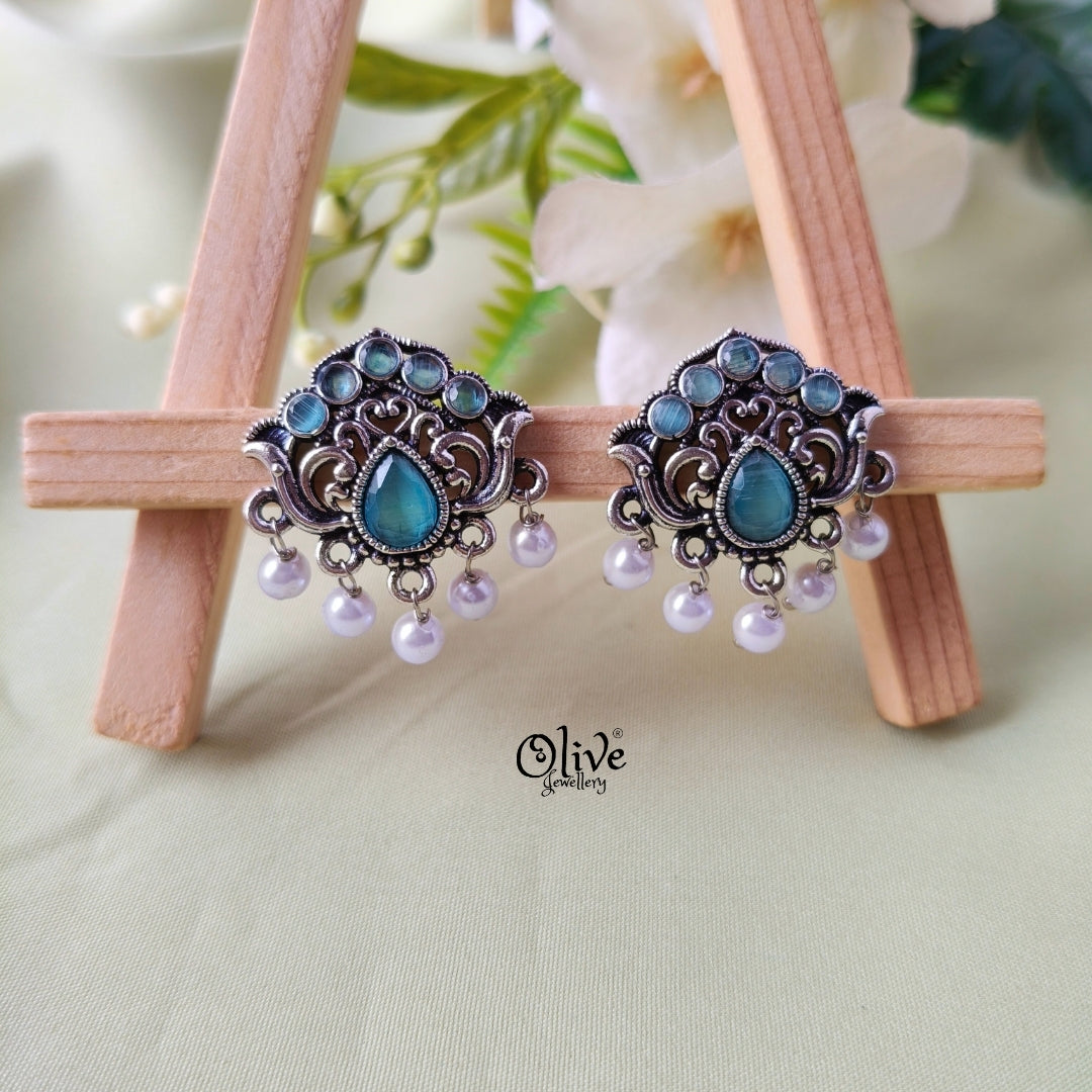 Oxidized Earrings-1045