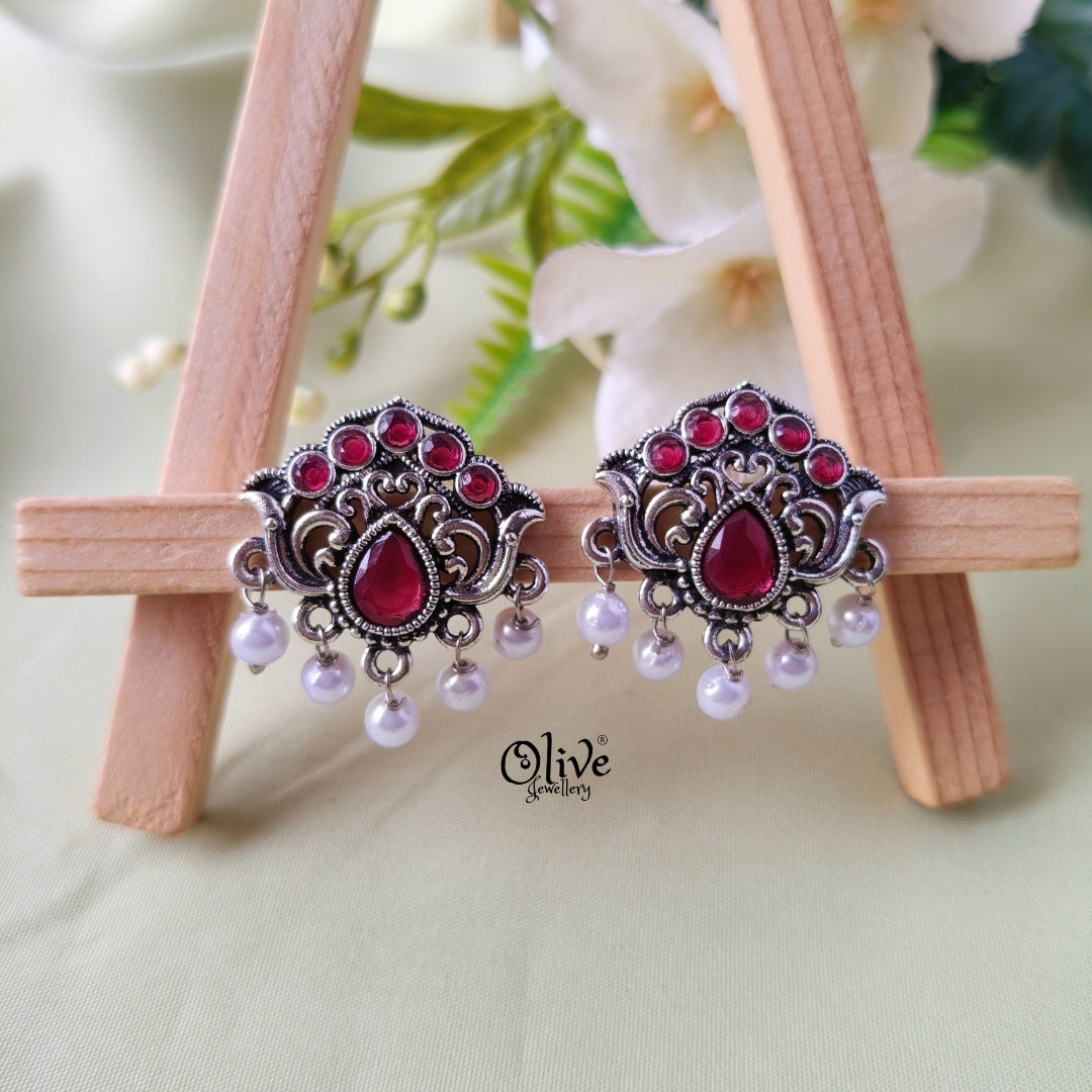 Oxidized Earrings-1045