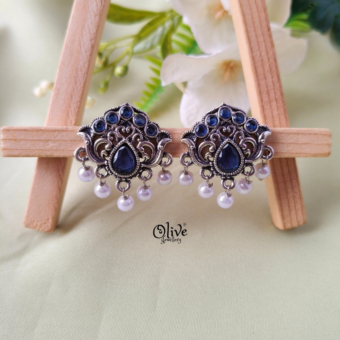 Oxidized Earrings-1045