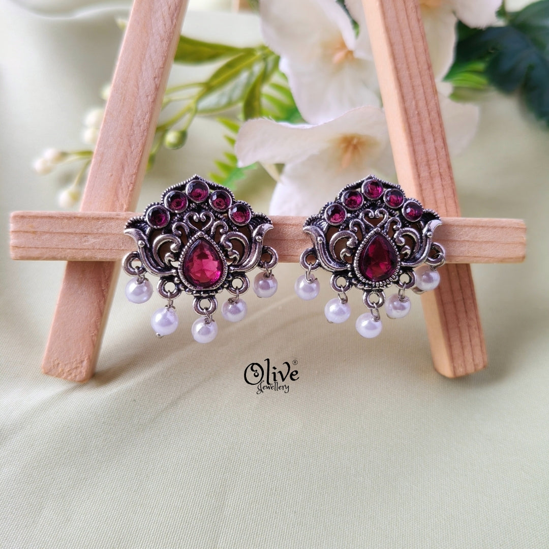 Oxidized Earrings-1045