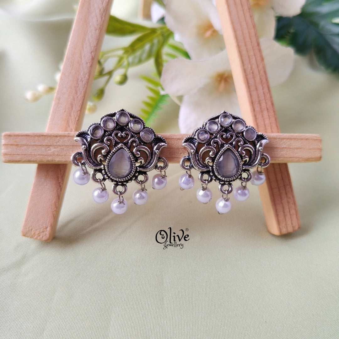 Oxidized Earrings-1045