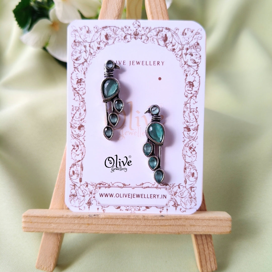 Oxidized Earrings-1057