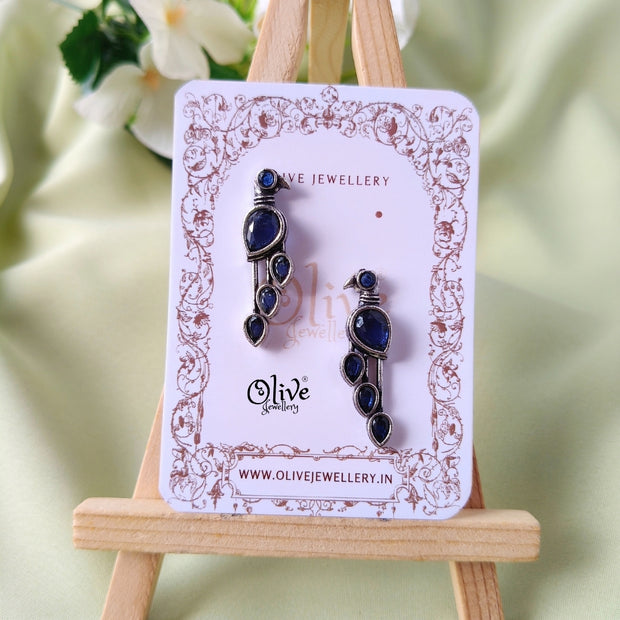 Oxidized Earrings-1057