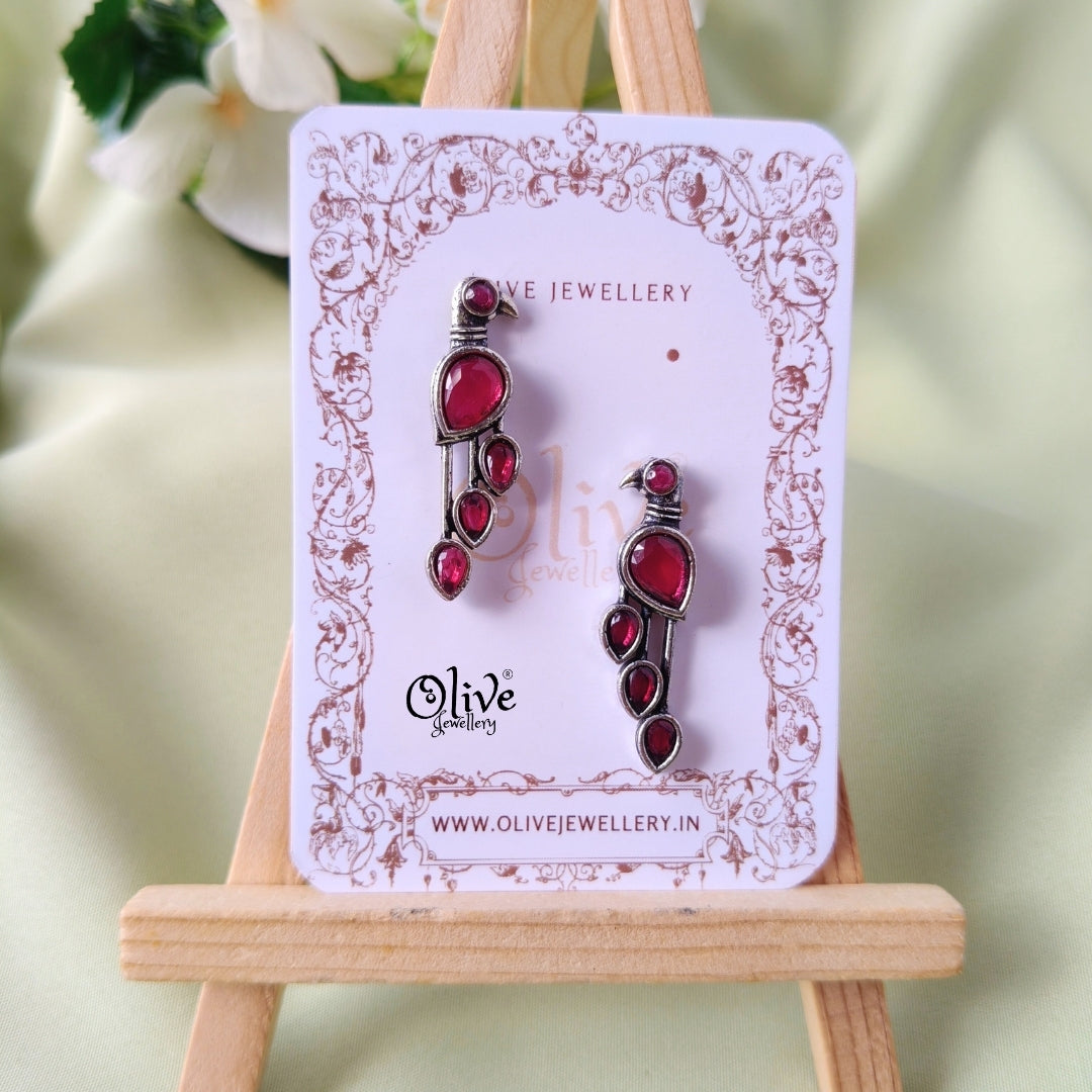 Oxidized Earrings-1057