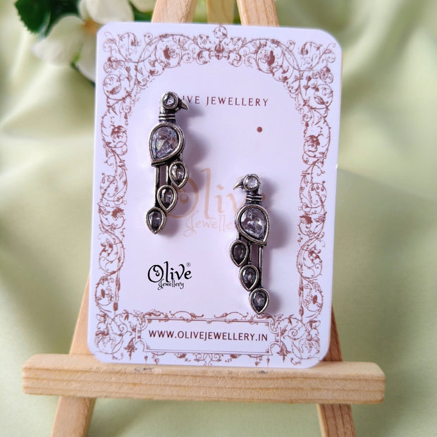 Oxidized Earrings-1057