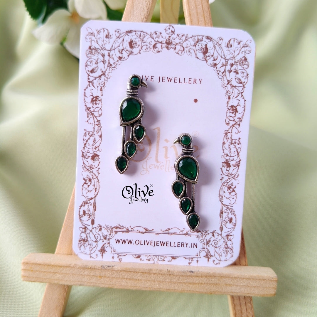 Oxidized Earrings-1057
