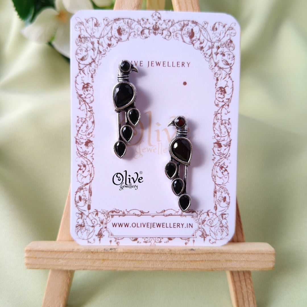 Oxidized Earrings-1057