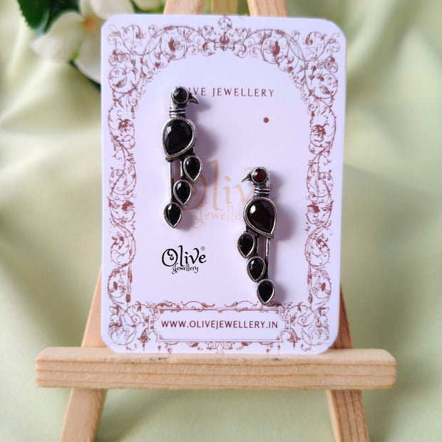 Oxidized Earrings-1057