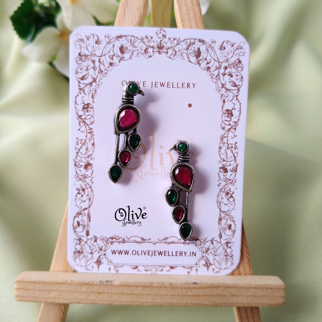 Oxidized Earrings-1057