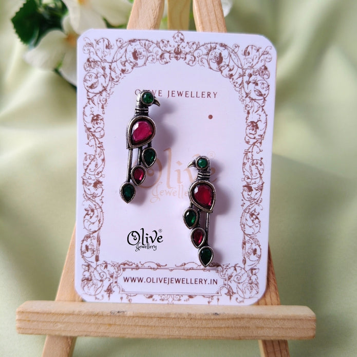 Oxidized Earrings-1057