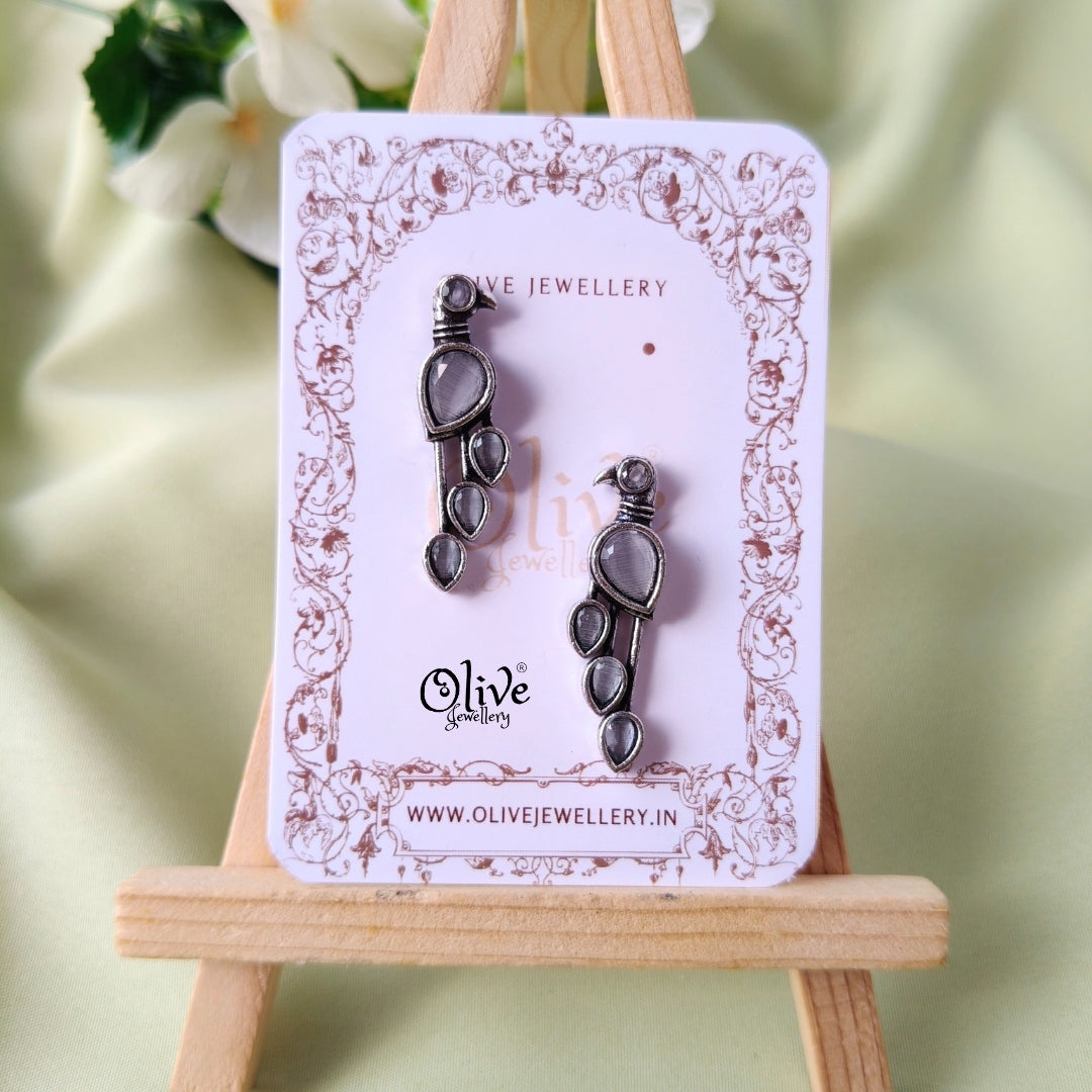 Oxidized Earrings-1057