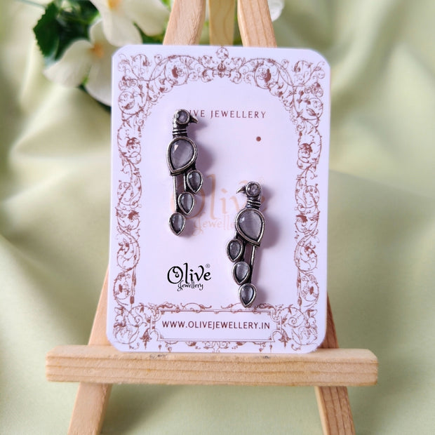 Oxidized Earrings-1057