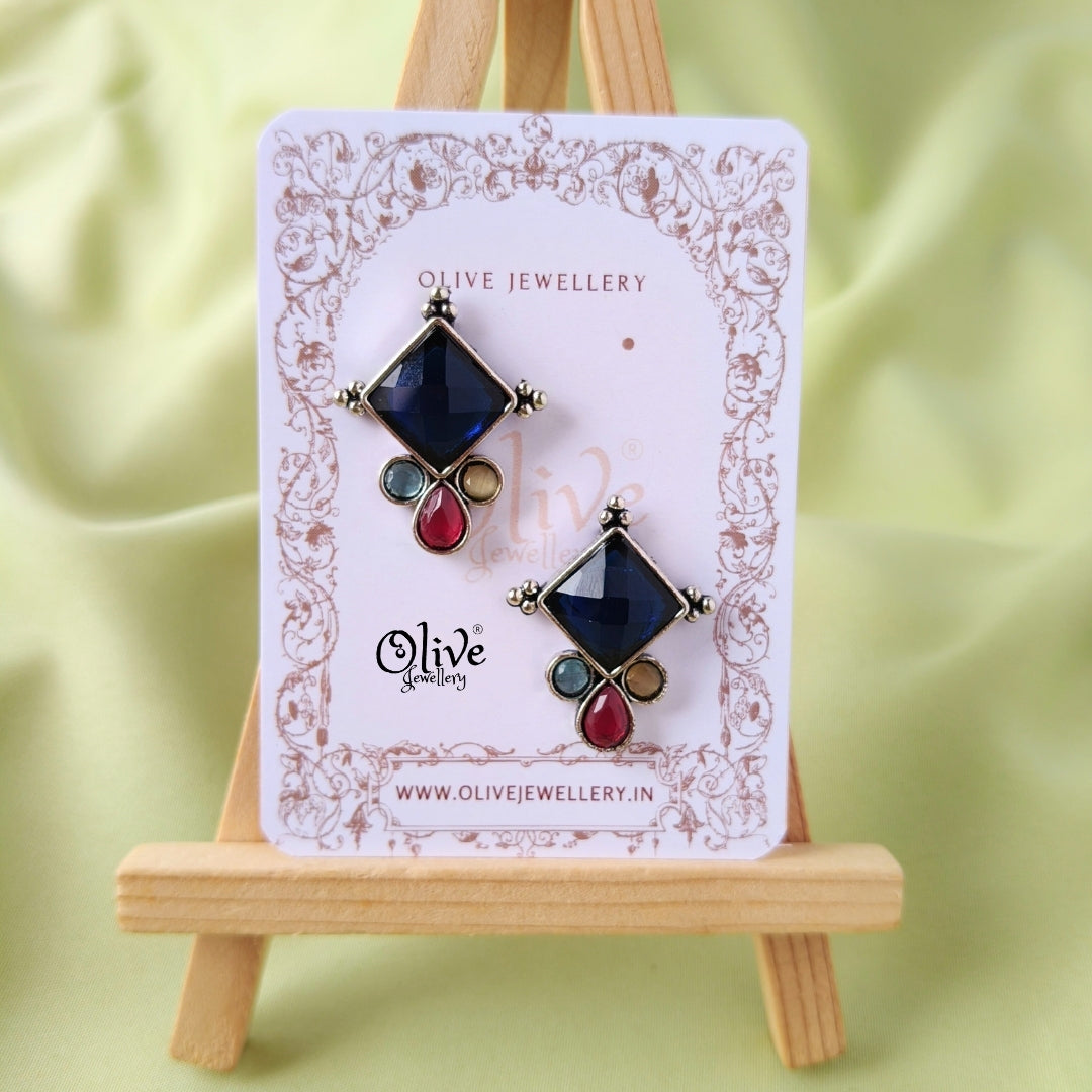 Oxidized Earrings-1069
