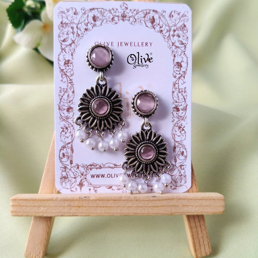 Oxidized Earrings-1080