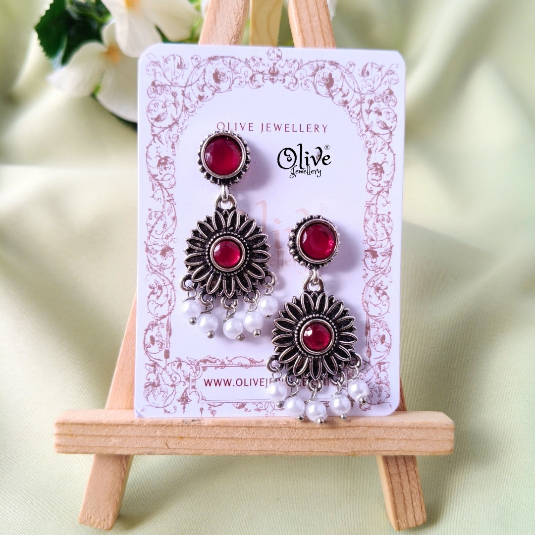 Oxidized Earrings-1080