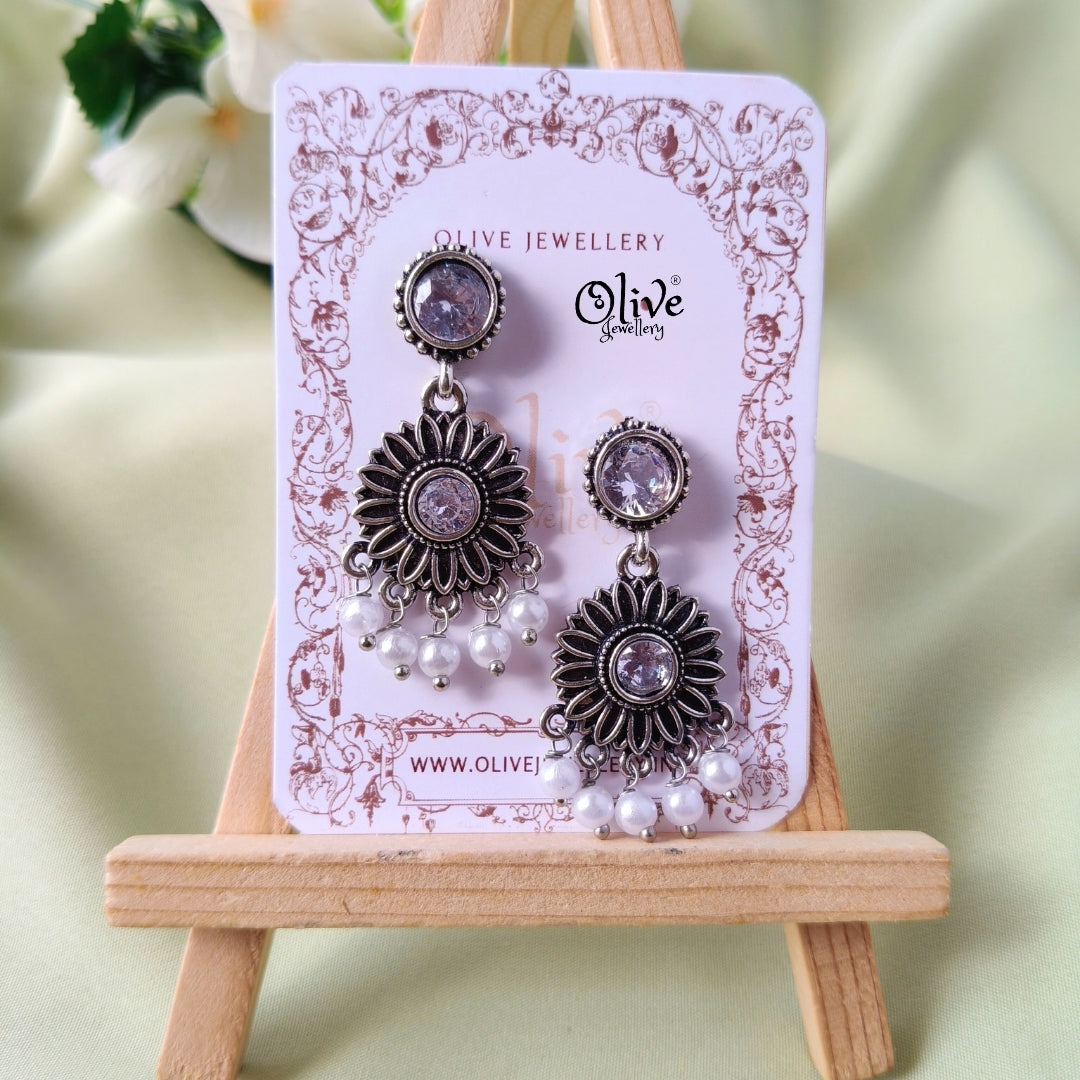 Oxidized Earrings-1080