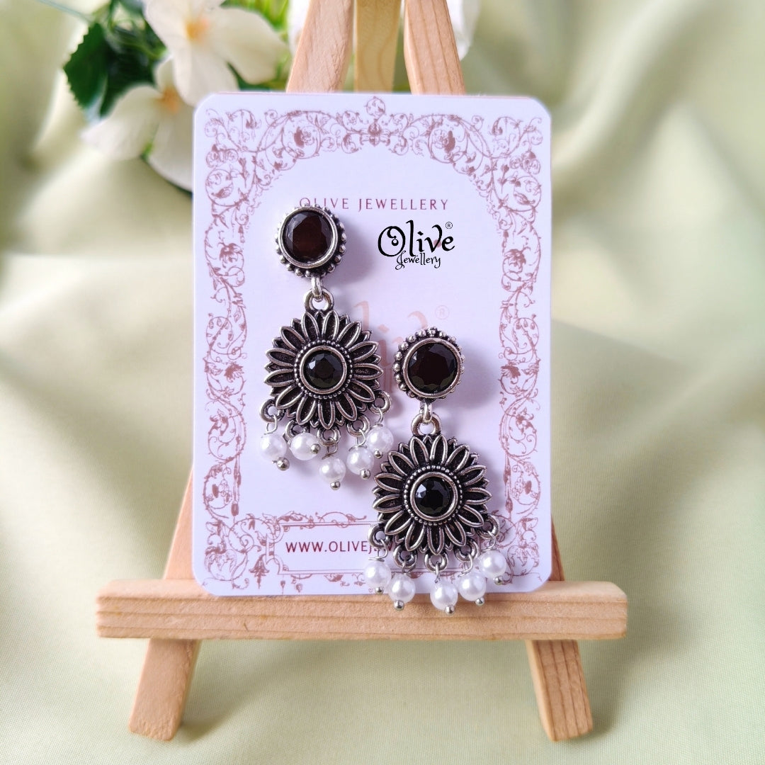 Oxidized Earrings-1080
